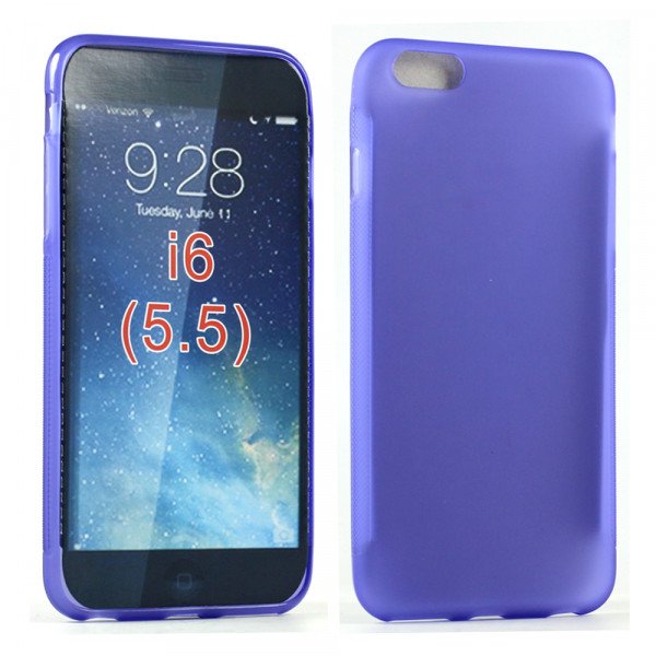 Wholesale Apple iPhone 6 Plus 5.5 TPU Gel Case (Purple)